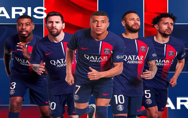 Nhờ chiêu mộ nhiều ngôi sao nổi tiếng, PSG đã vươn tầm Châu Âu